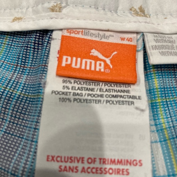 Men’s Puma golf shorts, lightweight, size 40 - Picture 3 of 3